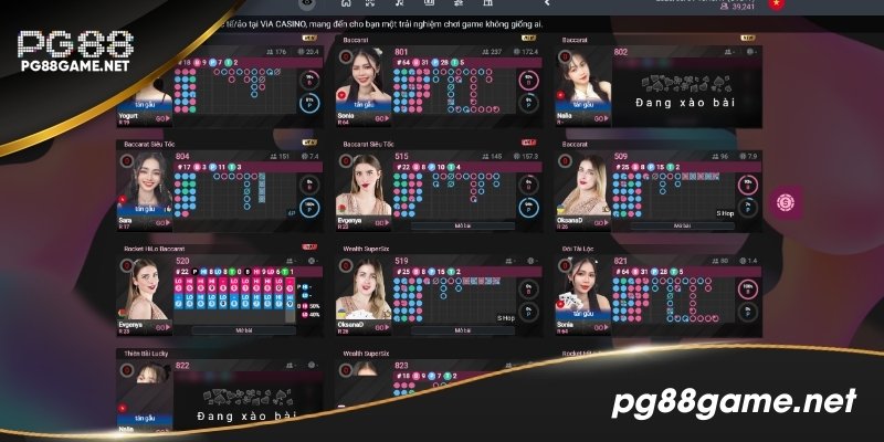 Chơi Baccarat cực thú vị tại live casino 